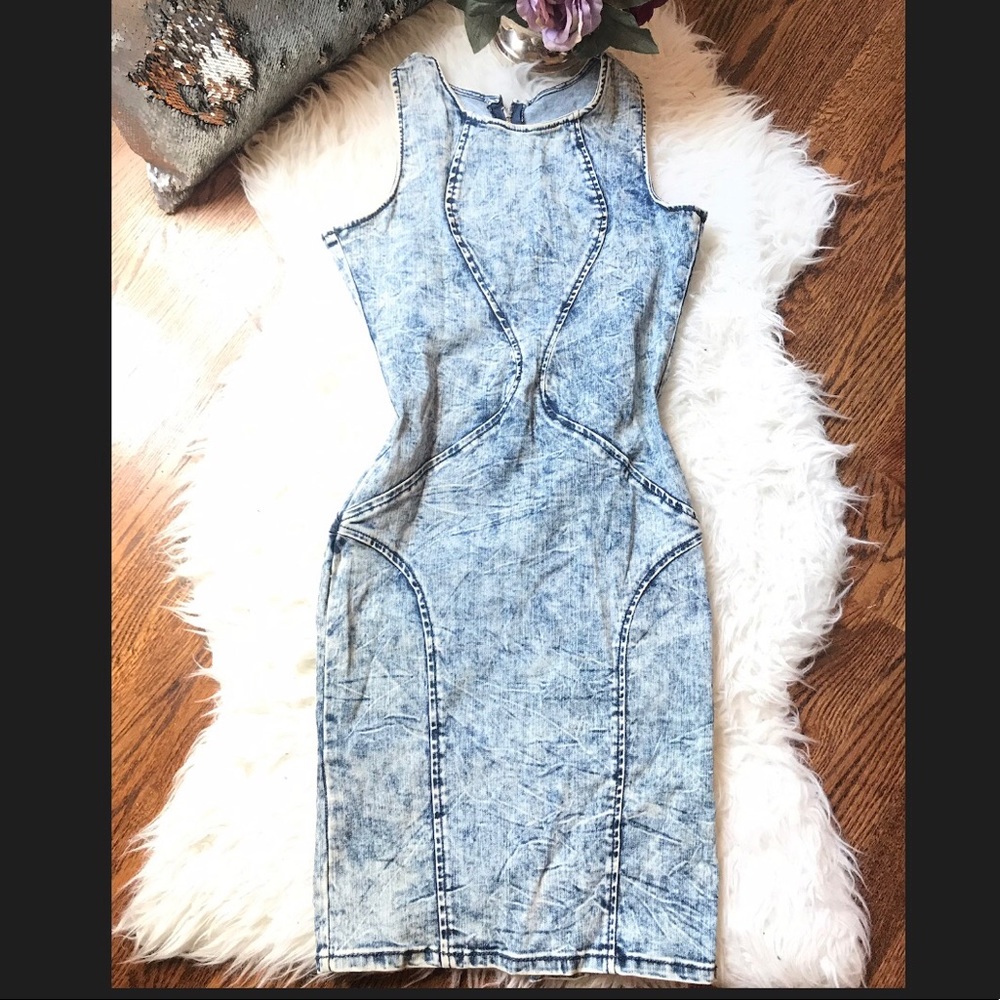 Bodycon Jean dress